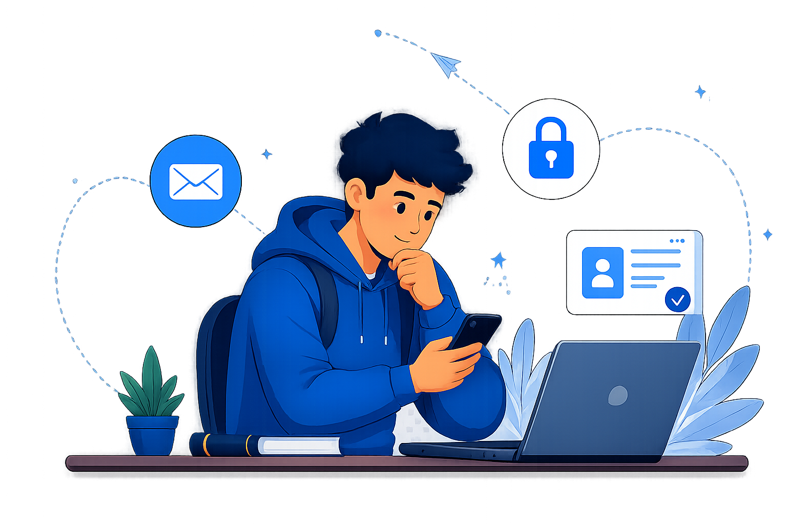 Forgot Password Illustration